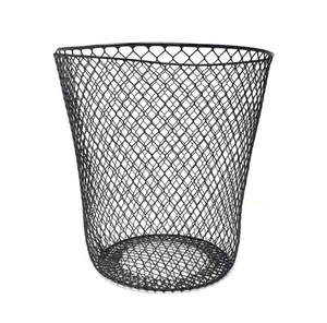 Poubelle à déchets, accessoire de salle de bain, Pot de serviette utilisé, couleur jaune, fer, métal poli, plusieurs modèles - Product Image 2