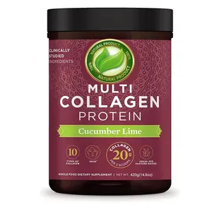 High Multi Collagen Protein Instant Coffee Cucumber flavor Private label