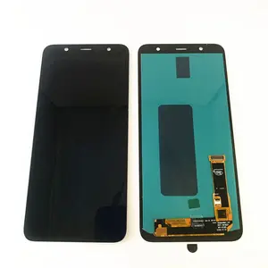 Stok spot besar telepon layar LCD perbaikan suku cadang pengganti, untuk ponsel Samsung Galaxy J810 J805 J8 layar LCD