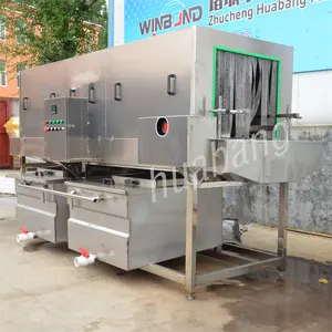 Jet Washer High Pressure Power Cleaner Hot Automatic Hardware Tunnel Industrial Plastic Basket/tray/can Washing Machine