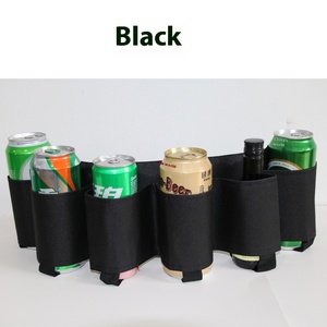 Sac Banane de Rangement pour Bière en Tissu Oxford à 6 Poches, Camouflage, pour 6 Canettes, Léger et Stable, Idéal pour les Voyages - Product Image 4