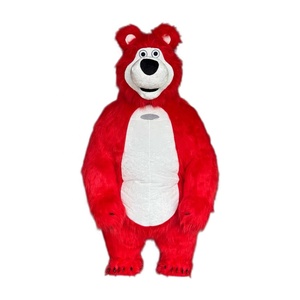 Costume Gonfiabile Gigante a Forma di <span class=keywords><strong>Orso</strong></span> per Adulti, Mascotte Indossabile per Spettacoli, Senza Batterie - Product Image 4