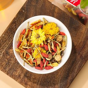 Natural Blended Honeysuckle Chrysanthemum Flower <strong>Tea</strong> Bags <strong>Slimming</strong> <strong>Tea</strong> for Lung Detox Liver Kidney Health &amp; Toxicity Relief Box - Product Image 4