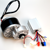 Contrôleur de moteur de vélo électrique MY1016Z 12V 24V 350W, ensemble de 14 pièces, moteur à balais en cuivre pour vélo, rickshaw et tricycle