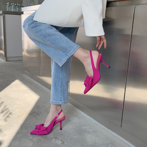 Zapatos de <span class=keywords><strong>Tacón</strong></span> Cómodos y Ligeros para Mujer de Punta Fina a la Moda Verano 2024 para <span class=keywords><strong>Fiesta</strong></span> Vestido Casual <span class=keywords><strong>Sandalias</strong></span> - Product Image 5