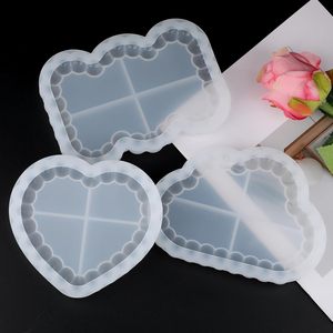 Moule en silicone économique pour 3 pots de fleurs et jardinières avec moule pour sous-verre pour créations en résine - Sac OPP écologique pour bricolage - Product Image 3