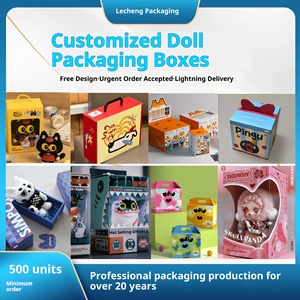 Cajas de Cartón con Ventana y Corte Personalizado para Muñecas con Impresión a Color en Ambos Lados - Product Image 5