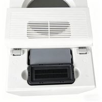 Composteur intelligent pour déchets alimentaires en acier inoxydable de 5,6 L, faible bruit, composteur de cuisine pour engrais organique fait maison