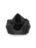 Sac Hobo en Cuir Pleine Fleur Luxe Discret Minimaliste Grand Format Adapté aux Ordinateurs Portables Logo Personnalisé