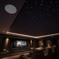 Nouveaux haut-parleurs métalliques, système audio home cinéma, enceintes de plafond, équipement audio, enceintes de plafond CI800