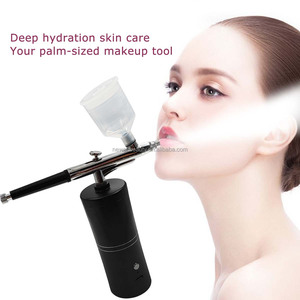Pistolet aérographe professionnel pour maquillage, coiffure, tatouage, nail art et rehaussement de la ligne des cheveux - Kit de beauté pour salon - Product Image 4