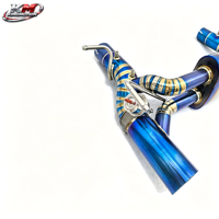 Échappement Valvetronic en titane KM Premium pour Ferrari F8 Tributo Spider 3.9T V8 biturbo à commande pneumatique, mise à niveau de l'échappement arrière
