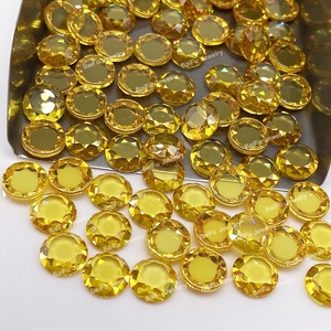 Sản phẩm mới Zircon đá đá quý kích thước khác nhau hình bầu dục cắt mặt phẳng dưới tổng hợp CZ Đá Quý cho đồ trang sức - Product Image 3