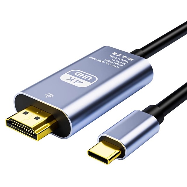 SIPU 4K Type-C to HDMI Cable - Manufacturer Direct Supply with Affordable Price & Durable Quality for Smart TVs