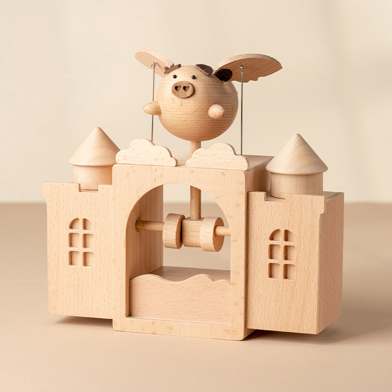 wood color-castle