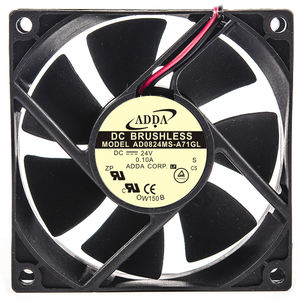 ADDA AD0824MB/MS-A71GL DC24V 80*80*25มม. 8025 8ซม. ตลับลูกปืนคู่ตัวแปลงความถี่พัดลมระบายความร้อน - Product Image 3