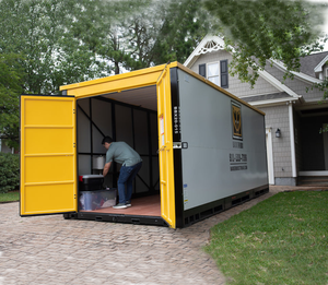 12' 16' 20' insulated steel prefab container storage self storage assemble foldable mobile container stackable portable storage