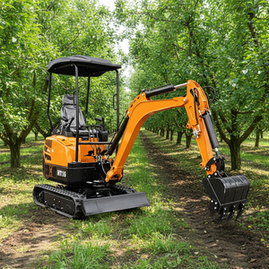 Bestselling Products Best-selling Supply High Efficiency 1.6t Mini Excavator Sturdy <b>Compact</b> Hydraulic Equipment for Construction - Product Image 1