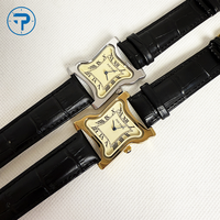 Montre en quartz carrée torsadée Alien Y2K, cadran lisse et durable avec chiffres romains, montre de haute qualité, Reloj De Hombre, logo personnalisé
