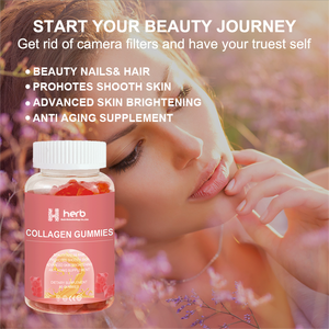 Gomitas de Colágeno de Alta Calidad de Marca Privada OEM/ODM, Suplemento de Colágeno para la Belleza de la Piel, Gomitas Blanqueadoras con Colágeno y Biotina para Mujeres - Product Image 4