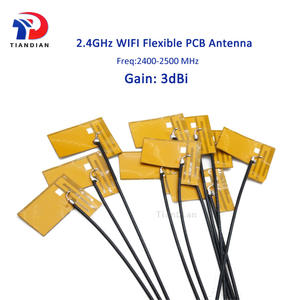 <span class=keywords><strong>Antena</strong></span> Interna de Microstrip Wifi de 2.4g, Adhesivo de 3M, Wifi de 2.4ghz, 3dbi, Flexible, MHF4, Ufl, Fpc - Product Image 5