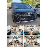 Prix d'usine Toyota HIACE Fourgonnette Personnalisée Intérieur Luxe Minibus Modifié pour Transport VIP/Conversion en VR Prêt à l'Exportation Mondiale