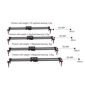 Hochwertige Kohlefaser Dslr Video Kamera Schieber schieben Gleitbahn Werkspreis 60 cm - 120 cm - Product Image 5