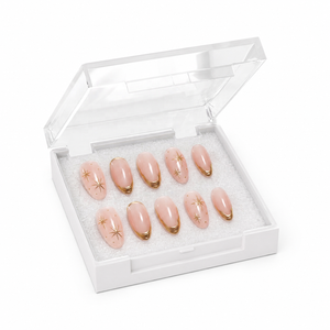 <span class=keywords><strong>Uñas</strong></span> Postizas Francesas Doradas <span class=keywords><strong>con</strong></span> Punta, <span class=keywords><strong>Rosa</strong></span> Nude Brillante, Almendradas, Arte de <span class=keywords><strong>Uñas</strong></span> Mng Tay Gi, <span class=keywords><strong>Uñas</strong></span> Postizas de Alta Calidad al por Mayor, <span class=keywords><strong>Uñas</strong></span> Adhesivas - Product Image 2
