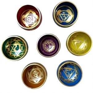 GOOD DESIGN SB04 2025 Bol chantant tibétain en bronze de haute qualité, en laiton moulé, pour le chakra de la gorge, style bouddhiste, avec emballage coffret cadeau - Product Image 1