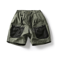 Pantalones Cortos Cargo Retro de Lona para Hombre y Mujer, Pantalones Capri Casuales Holgados de Verano, Pantalones de Playa Transpirables de Secado Rápido y Ecológicos