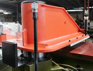 हाइड्रोलिक स्विंग आर्म क्लिकर मशीन के लिए पु चमड़े मरने काटने की मशीन