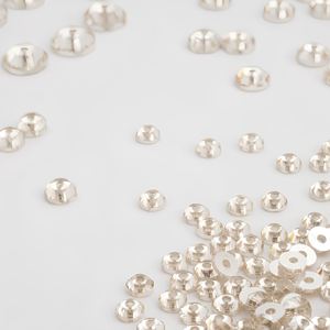 Cuentas de diamante de imitación de resina epoxi de seda satinada de 6 mm <span class=keywords><strong>con</strong></span> orificio central para coser, forma de diamante, para la fabricación de prendas - Product Image 1