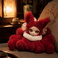 En gros, Série Renard à Neuf Queues Authentique et Authentifiée, Boîte Mystère de Peluches Douces Volume 2, Adorable Petit Jouet en Peluche Personnage Neuf, Cadeau