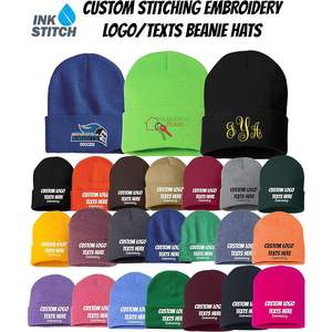 หมวกบีนนี่ปักลายสำหรับหมวกฤดูหนาว Sp12ยูนิเซ็กซ์ออกแบบข้อความโลโก้ของคุณเอง - Product Image 2