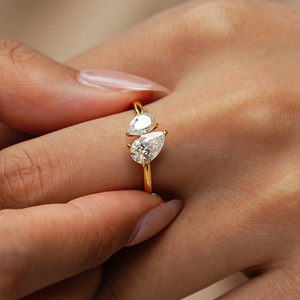 Anillo de Oro de 18K con Moissanita VVS de Corte Brillante, Joyería Maiyi Personalizada para Mujer, Certificado GRA, para Compromiso o Boda - Product Image 3