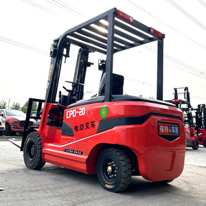 Xe nâng điện mini đạt chứng nhận CE 1500kg 2000kg, xe nâng ắc quy chì 4 bánh, xe nâng nhỏ gọn di động, giao hàng miễn phí - Product Image 5