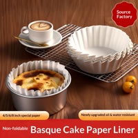 Papiers sulfurisés enduits de silicone de qualité alimentaire, anti-adhésifs et infroissables pour la cuisson et les moules à gâteaux (taille personnalisable)