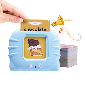 Appareil de thérapie orthophonique, jouets éducatifs pour enfants, lecteurs de cartes, 224 cartes flash parlantes de mots fréquents pour tout-petits - Product Image 1