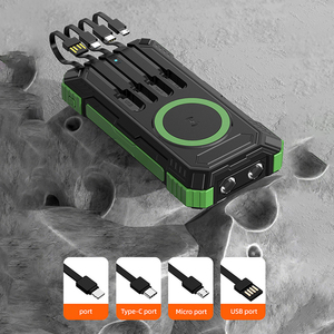 Petit <span class=keywords><strong>chargeur</strong></span> pour la mini banque de puissance de Samsung 5000mAh avec le paquet mignon intégré de câble/support de batterie - Product Image 2