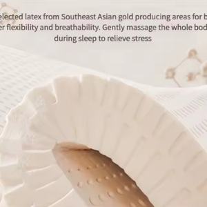 Colchón de Muelles Ensacados con Espuma Viscoelástica de Látex Natural, Tamaño King y Queen, Enrollable, con Gel para Dormir, de Fábrica, Calidad de Hotel de 5 Estrellas - Product Image 3