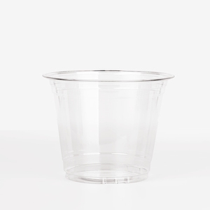Custom Logo Packaging Disposable Clear Unique 117mm 8oz-32oz Plastic Drinking Cups Juice Cup Take Away