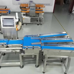 Lebensmittelgewichtserkennung Gewichtssortierung Angepasste Stufen 1-50kg Hochgeschwindigkeits-Wiegeprüfmaschine - Product Image 4