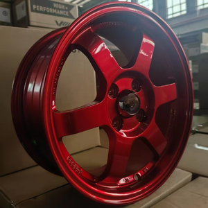 Jantes en alliage d'aluminium moulé sur mesure, à déport profond, 4*114.3 4*100 PCD, 15 pouces, pour voiture de tourisme, marché secondaire - Product Image 3