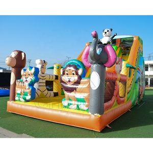 Parco gonfiabile del trampolino di buon prezzo della fabbrica per la <span class=keywords><strong>casa</strong></span> di salto <span class=keywords><strong>felice</strong></span> dei bambini - Product Image 5
