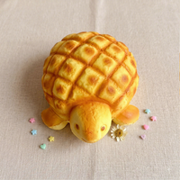 Jouet anti-stress en PU souple à remontée lente, en forme de tortue, crabe, homard, en stock, simulation de nourriture pour enfants et adultes