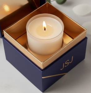 Caja <span class=keywords><strong>de</strong></span> Lujo Personalizada para Velas <span class=keywords><strong>con</strong></span> Separador Interno, Empaque <span class=keywords><strong>de</strong></span> Cartón para Set <span class=keywords><strong>de</strong></span> Regalo <span class=keywords><strong>de</strong></span> Velas Aromáticas, Colección Festiva - Product Image 2