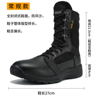 Bottes tactiques d'extérieur TSB24 légères de 8 pouces pour le désert avec fermeture éclair latérale et languette auto-agrippante – Offre spéciale