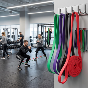 <span class=keywords><strong>Bandas</strong></span> Elásticas de Resistencia de 8-15 LBS, Juego de <span class=keywords><strong>Bandas</strong></span> de <span class=keywords><strong>Fitness</strong></span> de Látex, <span class=keywords><strong>Bandas</strong></span> de Ejercicio para Estiramiento, Precio de Fábrica - Product Image 1