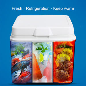 5L 8L 13L 26L Portable extérieur sac de glace isolé conteneur BBQ nourriture voiture en plastique boîte de glace glace coffre glacières - Product Image 4