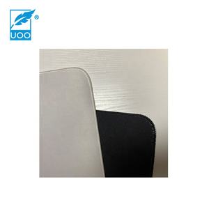 Yuluoo — tapis de souris Gaming blanc blanc, avec bords cousus - Product Image 2